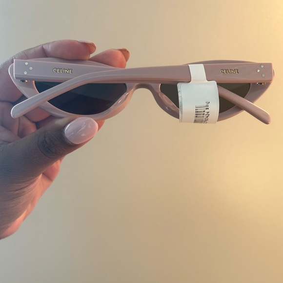 NWT pink Celine slim cat eye sunglasses - Picture 5 of 9